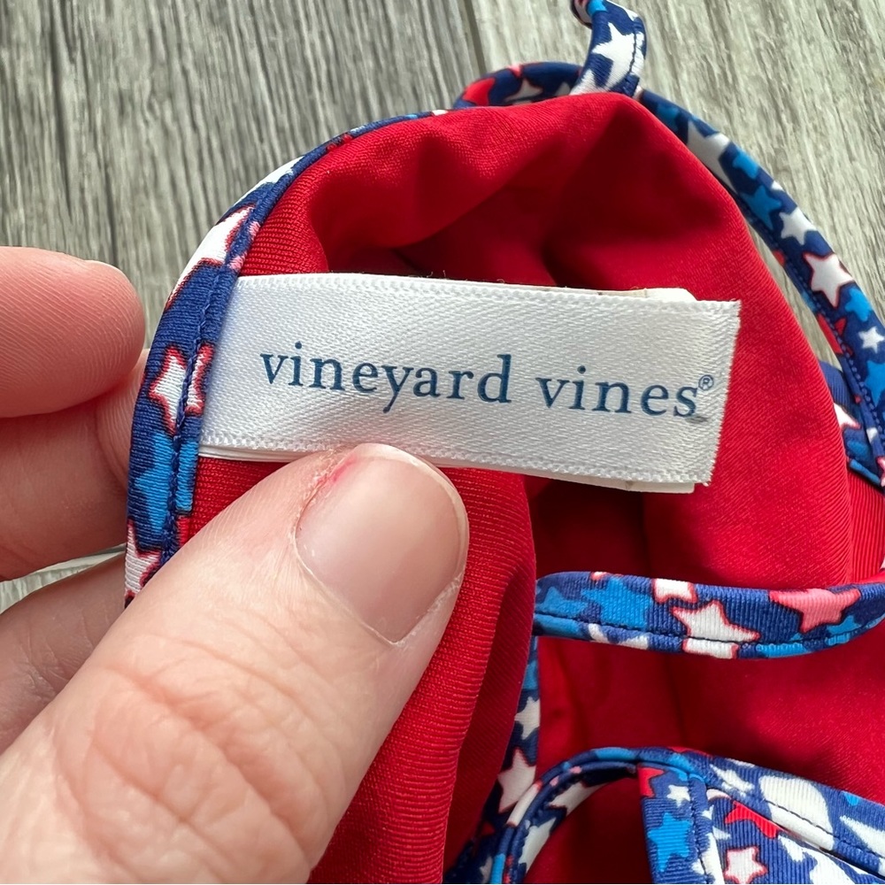 Vineyard Vines Girls Stars and Whales Tankini | Size 14 - Picture 3 of 14